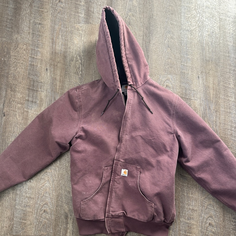 Carhartt Plum Active Hooded Sweatshirt